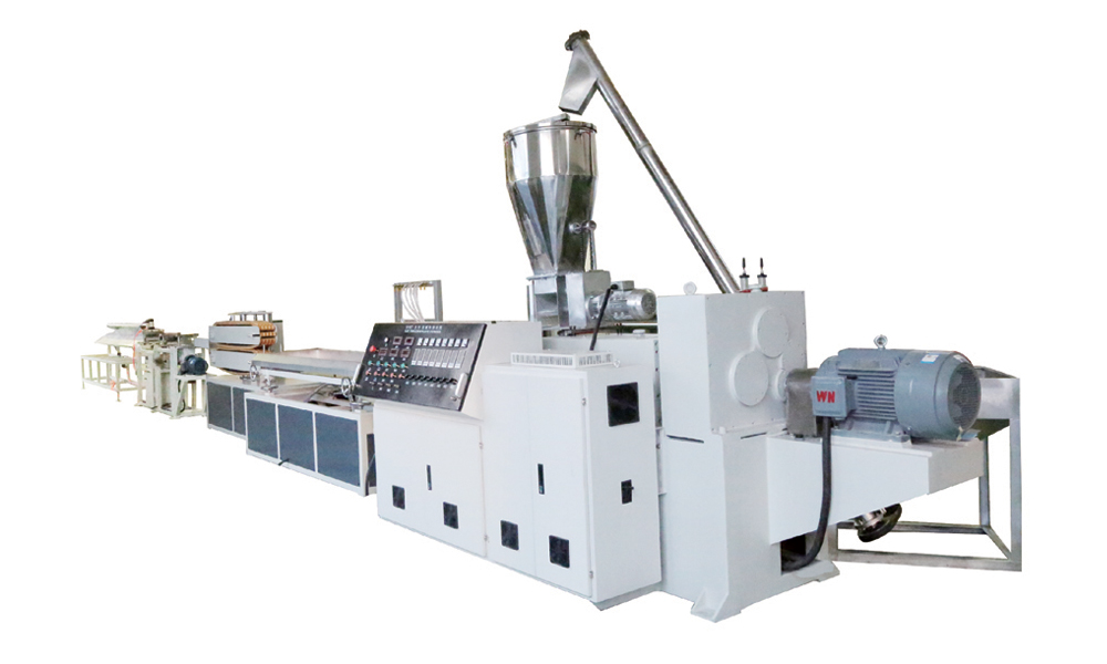 陰陽角雙螺桿擠出機